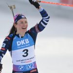 Biathlon : Justine Braisaz-Bouchet écrase la mass start et remporte son premier titre mondial en individuel
          L'équipe de France féminine de biathlon a conclu ses Mondiaux de biathlon d'exception avec le titre de Justine Braisaz-Bouchet sur la mass start, dimanche à Nove Mesto (République tchèque).
