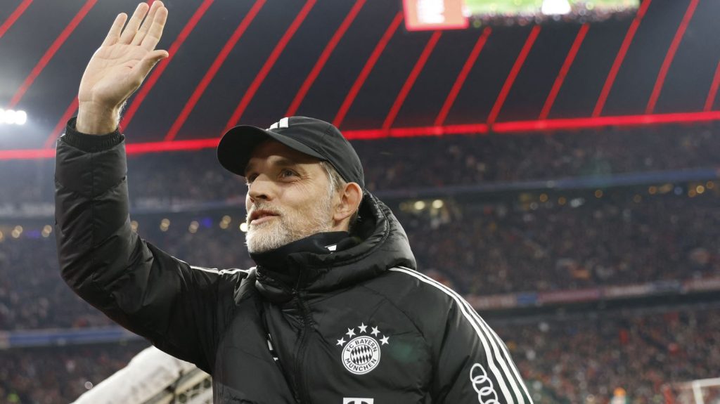 Bundesliga : Thomas Tuchel quittera son poste d'entraîneur du Bayern Munich à la fin de saison
          Le bail de l'entraîneur allemand, arrivé sur le banc des Bavarois en mars 2023 pour succéder à Julian Nageslmann, aura duré à peine plus d'un an.