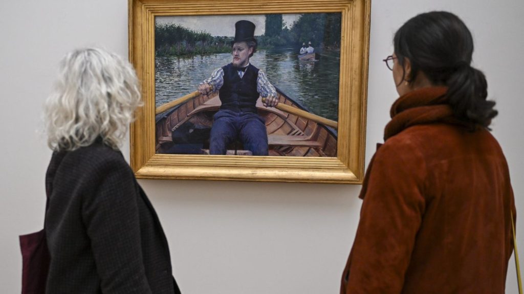 Les 150 ans de l'impressionnisme : "La partie de bateau" de Gustave Caillebotte en voyage au musée d'arts de Nantes
          La peinture à l'huile réalisée en 1878 a été prêtée pour trois mois par le musée d’Orsay dans le cadre du 150e anniversaire de la naissance du mouvement impressionniste.