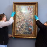 150 ans de l'impressionnisme : "La rue Montorgueil" de Monet vient dialoguer avec les toiles du musée de la Chartreuse de Douai
          Le tableau réalisé en 1878 a été prêté pour trois mois par le musée d’Orsay dans le cadre du 150e anniversaire de la naissance du mouvement impressionniste. Il est à découvrir jusqu'au 24 juin 2024.