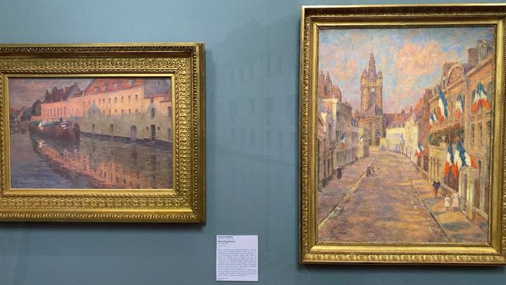 Oeuvres de Henri Duhem exposée au musée de la Chartreuse de Douai (Nord). (FRANCE 3 HAUTS-DE-FRANCE)