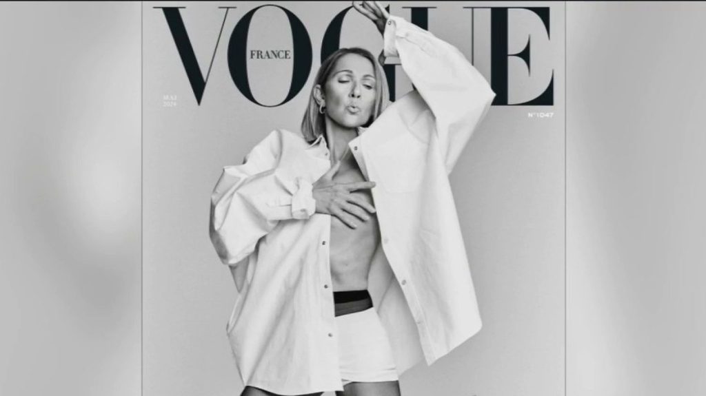 Céline Dion : un retour en force en Une d'un magazine
          Après de nombreux mois de silence lié à un diagnostic du syndrome de la personne raide, Céline Dion a fait son grand retour en apparaissant en Une de Vogue France.