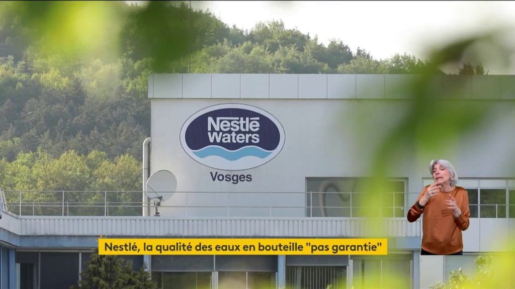 Nestlé : une enquête pointe la qualité de plusieurs eaux minérales
          Un rapport de l'Anses fait état d'une contamination généralisée des sources exploitées par Nestlé, jeudi 4 avril.