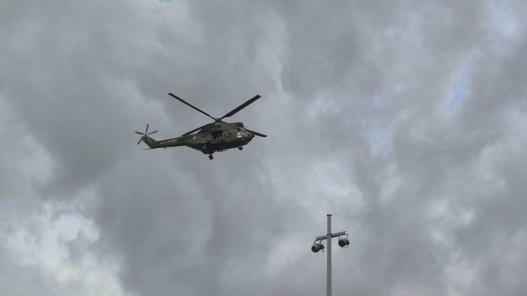 Des hélicoptères de la gendarmerie nationale survolent Paris pour établir "une cartographie de référence" avant les JO
          Des appareils vont survoler la capitale à raison de quatre à cinq vols par jour, toute la semaine.